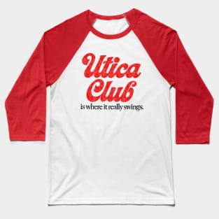 Utica Club ---- Vintage Beer Lover Gift Baseball T-Shirt